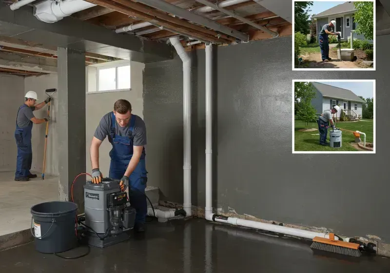 Basement Waterproofing and Flood Prevention process in Bison, SD